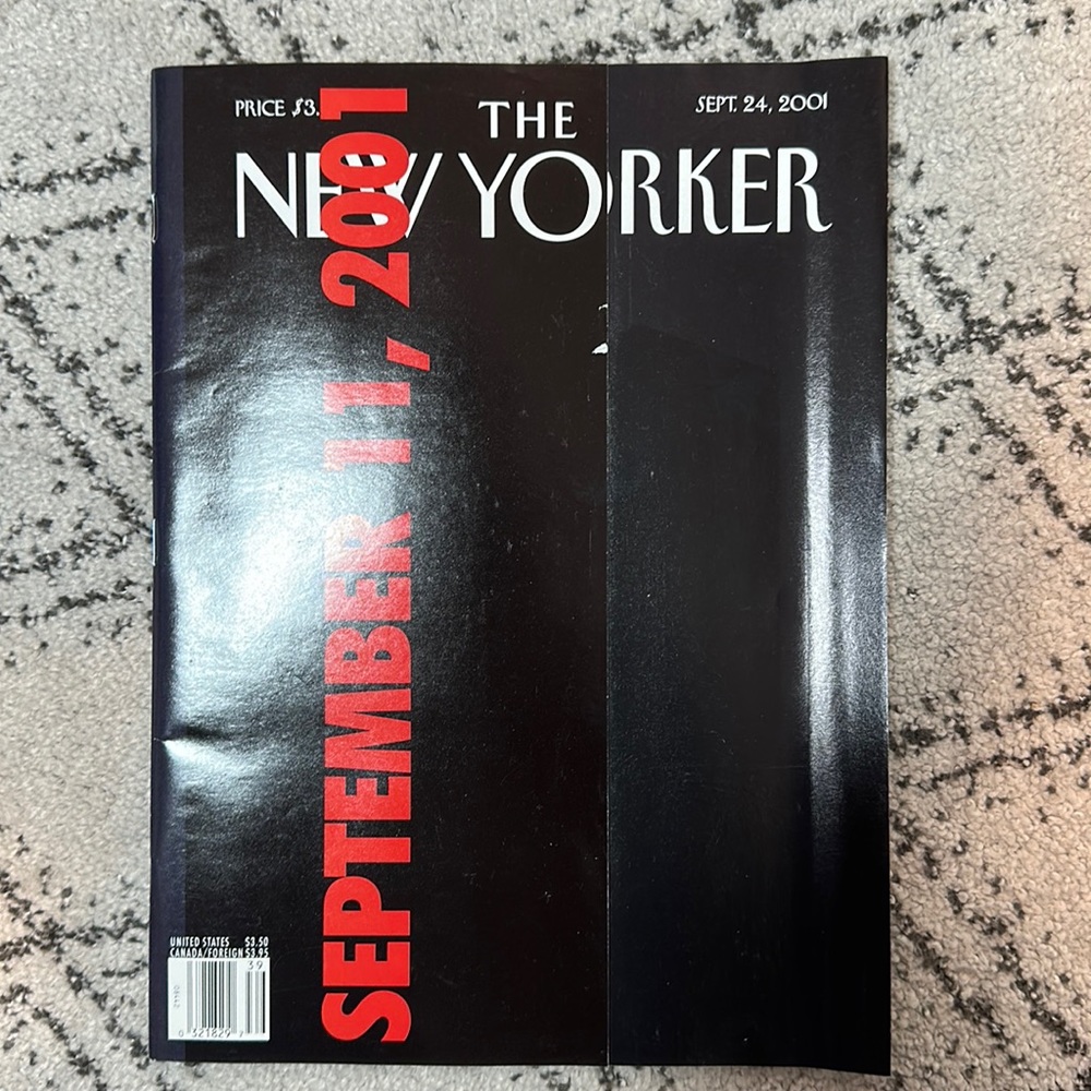 September 11, 2001 Magazines.